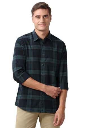 Men's Checkered Slim Fit Shirt