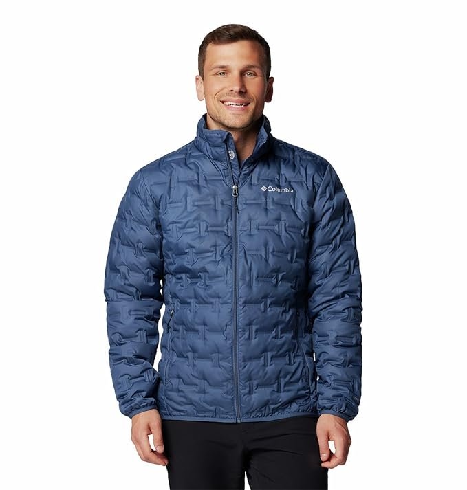 Columbia Men Omni-Heat Reflective Delta Ridge II Hiking Trekking Down Jacket