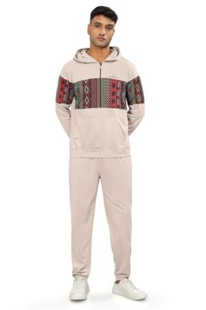 BULLMER Trendy Clothing Set with Hoodie & Pants Co-ords for Men