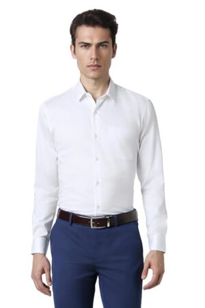 Men's Satin Solid Regular Fit Shirt Cotton with Satin Sheen | Luxury