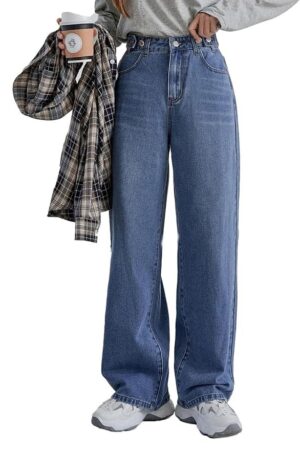 KOTTY Women High Rise Straight Jeans