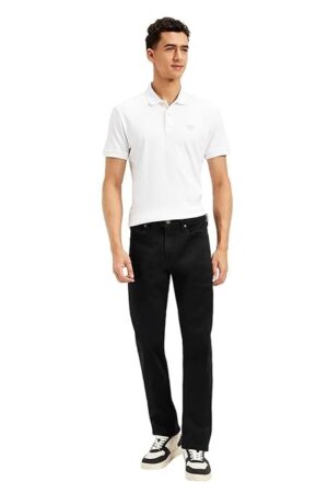 Men's 513 Slim Straight Fit Black Jeans