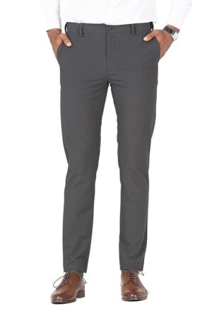 The Pant Project Luxury PV Lycra Stretchable Formal Pants for Men | Stylish Slim Fit Men's Wear Trousers for Office or Party | Mens Fashion Dress Trouser Pant